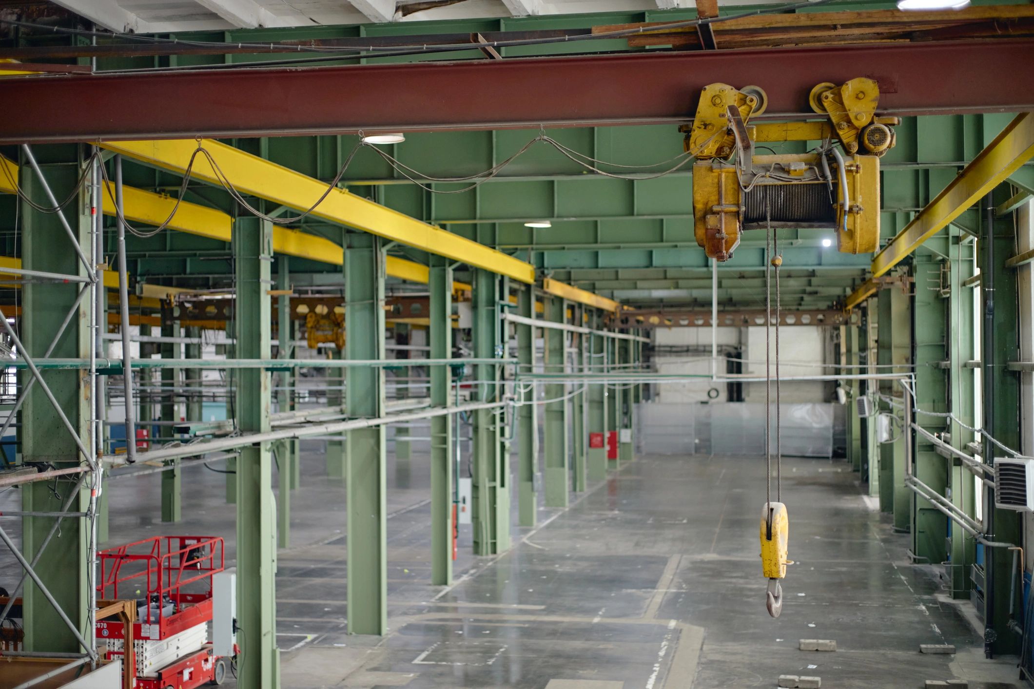 Industrial warehouse infrastructure